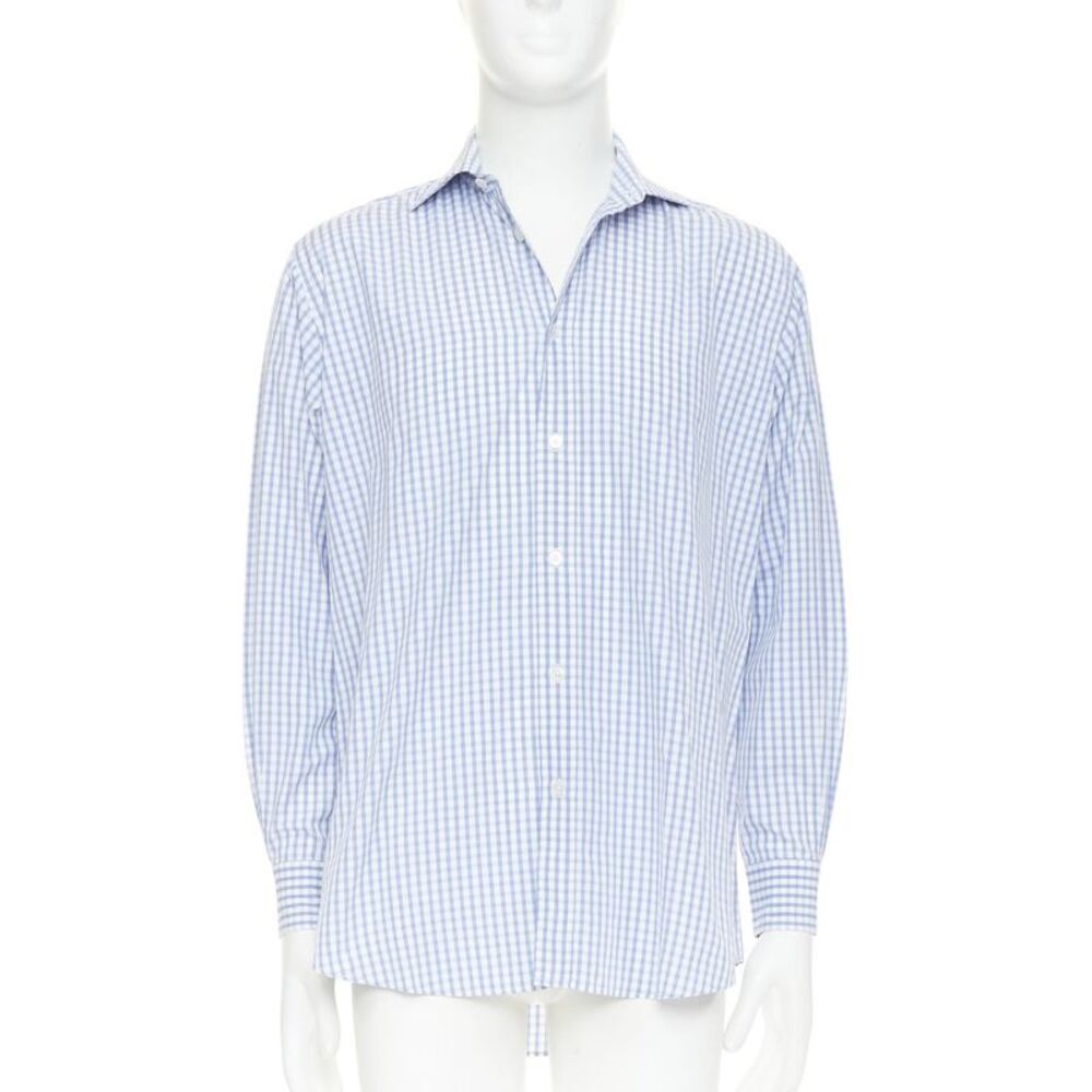 Hermes 100% Cotton Long Sleeve Shirt